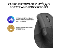 LOGITECH Lift RighT Vertical Ergonomic 910-006473 - 743071 - zdjęcie 10